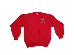 Red London England Sweater Made in UK | Size Medium